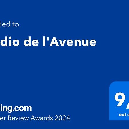 Studio De L'Avenue Spa Exteriör bild